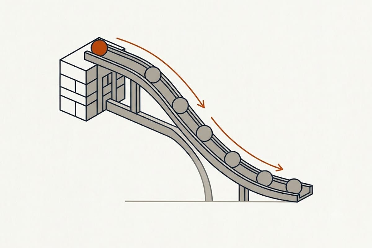 Delivered flow against total head